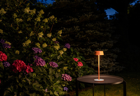 Przenośna lampa stojąca zewnętrzna AMY LED 2W 3000K IP54 ceglana Nowodvorski 11534