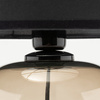Lampka nocna MELODY TOPAZ Black 1xE27