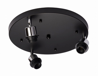 Lampa sufitowa plafon potrójna regulowana