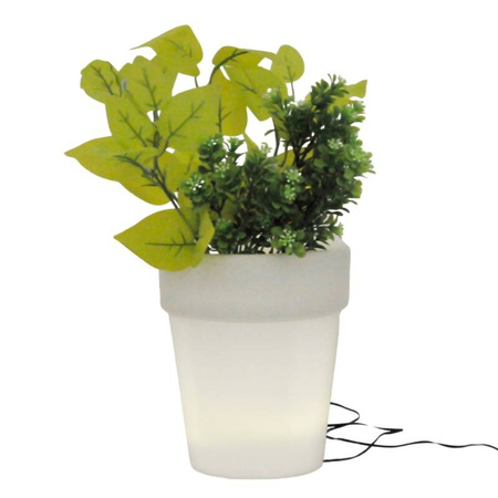 Lampa solarna Led DONICZKA Biała