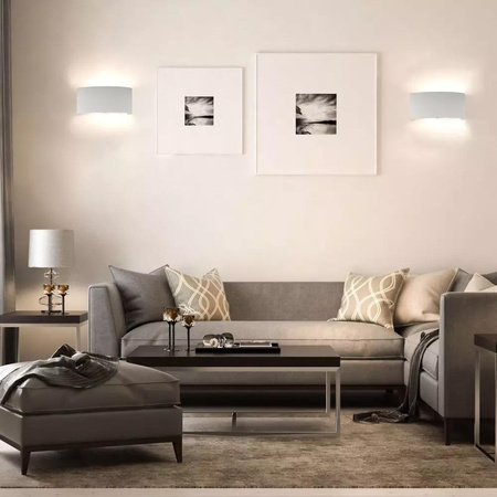 Oprawa Ścienna Góra Dół V-TAC 5W LED Biała IP54 VT-846 4000K 630lm