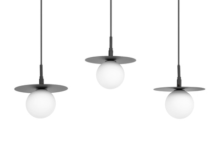 Czarna listwa z trzema punktami świetlnymi K-5374 z serii SANTE