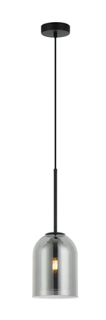 Lampa wisząca Elaris dymna 1xE27