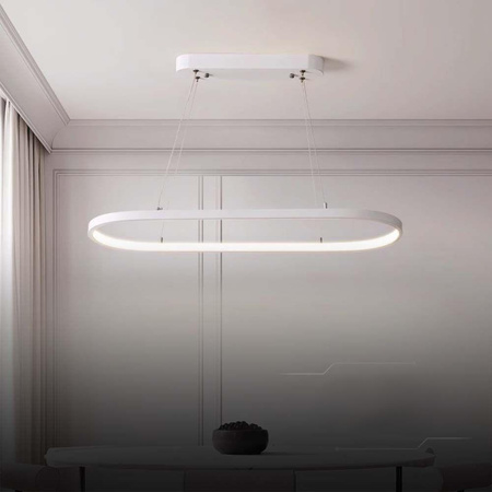 Oprawa Zwieszana V-TAC 24W LED Biała VT-7825 3000K 2760lm
