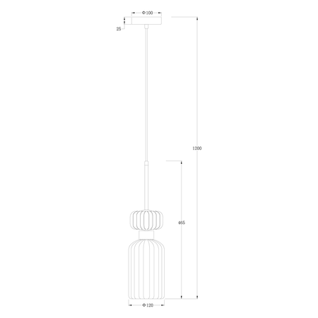 Szklana lampa wisząca MOLLY PINK 1xE14