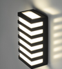 Kinkiet ogrodowy LED 10W oprawa elewacyjna Entara 4000K IP54 czarny