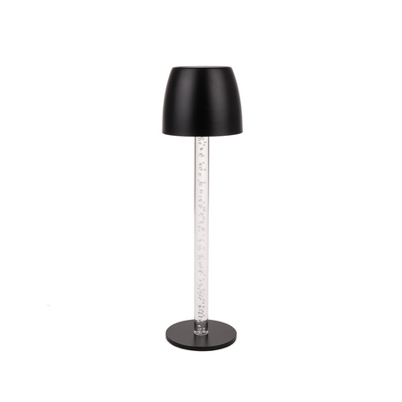 Lampka Biurkowa Nocna V-TAC 3W LED Ładowanie Ściemnianie Czarna 