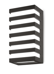 Kinkiet ogrodowy LED 10W oprawa elewacyjna Entara 4000K IP54 czarny