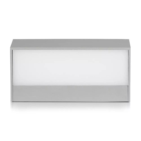 Oprawa Ścienna V-TAC 9W LED Góra Dół Szara IP65 VT-8056 6400K 850lm