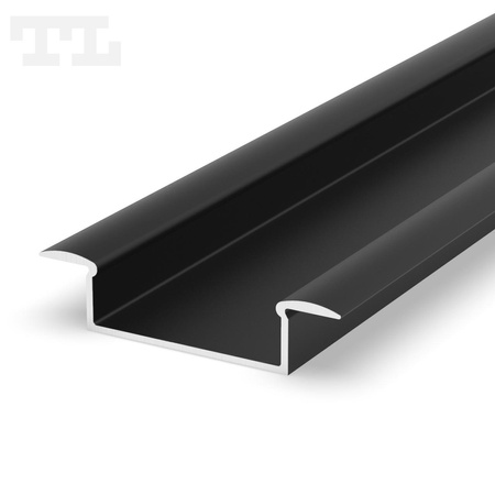 LED P14-1 Profil 2000 mm czarny lakierowany (nr kat 8614113)