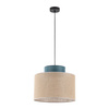 Lampa wisząca Duo Juta Green E27