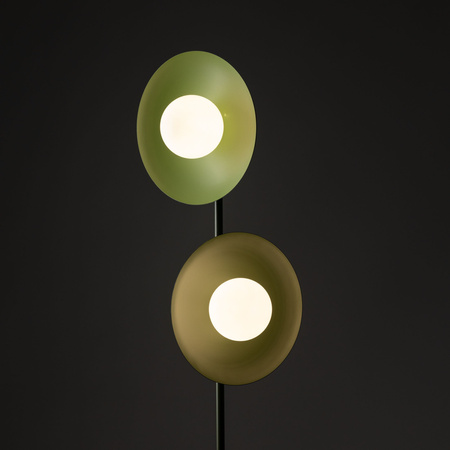 SLATE MIX GLASS LAMPA PODŁOGOWA 2XG9