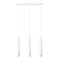 Lampa wisząca PRYSM 3L biała