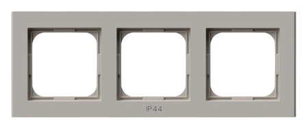 Ospel Sonata Kaszmir Ramka potrójna do łączników IP-44 RH-3R/82