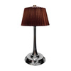 Lampka Biurkowa Nocna V-TAC 1,5W LED 28cm Ładowanie USB Ściemnianie Brąz 
