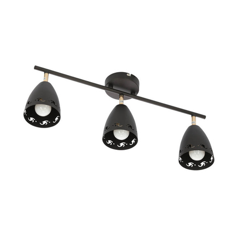 Lampa sufitowa 3xE14 70cm COTY 93-67173 LISTWA CZARNY