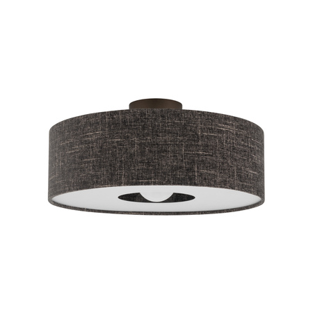 Lampa sufitowa AMARELA M czarny melanż tkanina 50cm Nowodvorski 11658