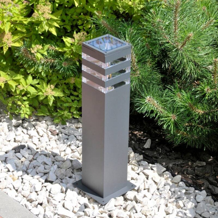 Lampa zewnętrzna TEKSAS 44cm grafit 1xE27