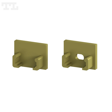 Komplet zaślepek bocznych GOLD P5-2, P18-3, GK18-3 do osłonki C13 (1 szt. z otworem, 1 szt bez otworu) (nr kat 7705292)