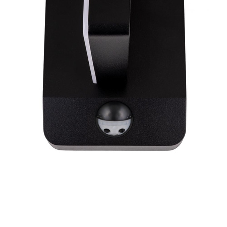 Projektor Oprawa Elewacyjna V-TAC 17W LED Czujnik Ruchu Okrągła Czarna IP65 VT-11020S 4000K 2520lm