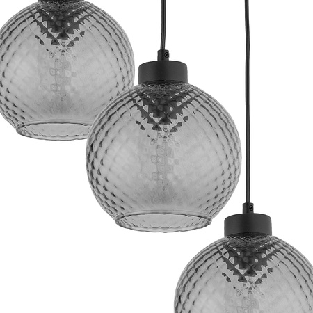 Lampa wisząca DEVON 3xE27 koło