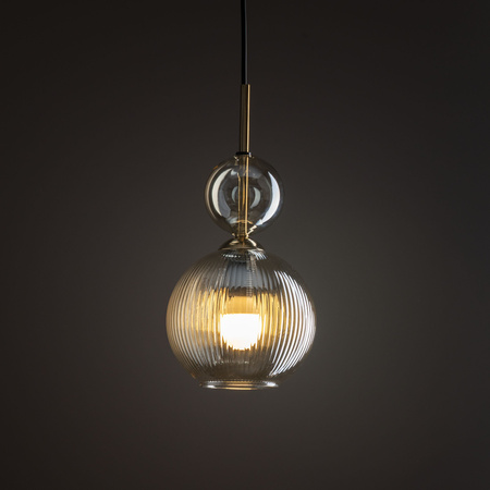 SOPHIA COGNAC LAMPA WISZACA 1XE14