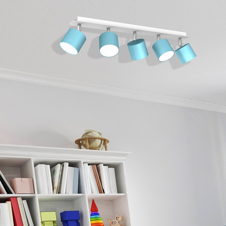 Lampa sufitowa DIXIE BLUE 5xGX53