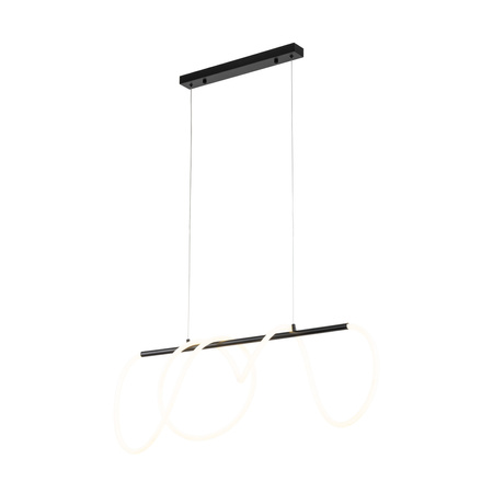 TK lighting lampa wisząca FLEXI LED BLACK 45 W