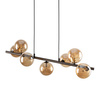 Lampa wisząca ESTERA Brown 7xG9