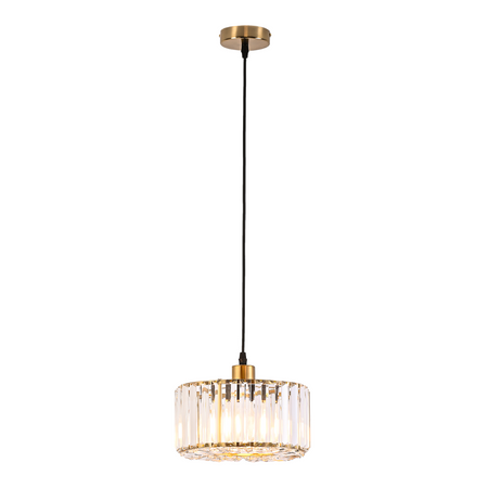 Light prestige Vetro wisząca okrągła złota LP-2910/1P GD round
