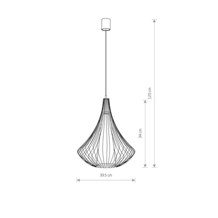 Nowodvorski Lampa wisząca KAREN 