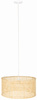 Lampa wisząca BOHO biała rattanowa plecionka 40cm RTN01