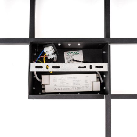 Oprawa Sufitowa V-TAC LED 47W Czarna VT-7926 3000K 5010lm