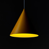 Lampa wisząca CONO Yellow 1xE27