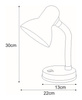 Lampka biurkowa K-MT-203 ŻÓŁTY z serii CARIBA