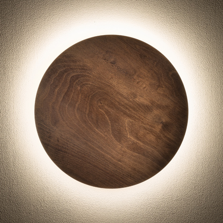 Kinkiet drewniany RING TIMBER LED L 13W 3000K 35cm