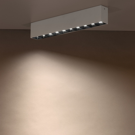 Nowodvorski Oprawa liniowa natynkowa biała MIDI LED 