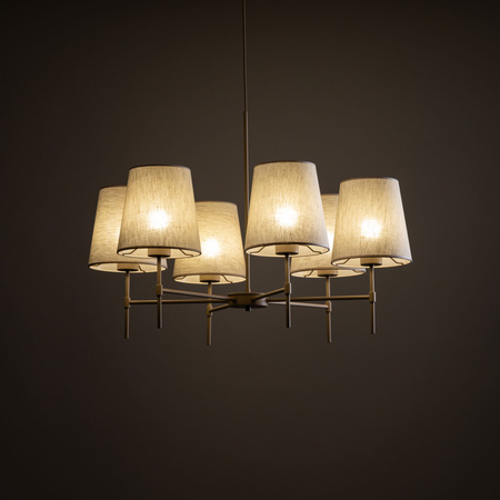 ELIZABETH SABIA LAMPA WISZĄCA 6XE27