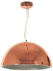 Lampa sufitowa wisząca candellux amalfi 31-26385 e27 miedziany