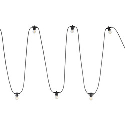 Girlanda ogrodowa zewnętrzna 10m 10 x E27