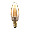 Żarówka LED V-TAC 2W EDISON RETRO Świeczka E14 Bursztynowa VT-2152 1800K 65lm