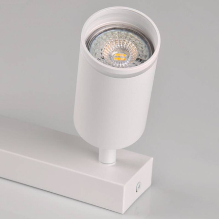 Lampa ścienno-sufitowa PARIS 2 GU10 Biała