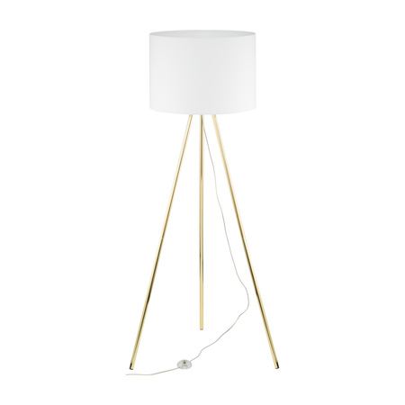 Lampa podłogowa UMBERTO White/Gold 1xE27