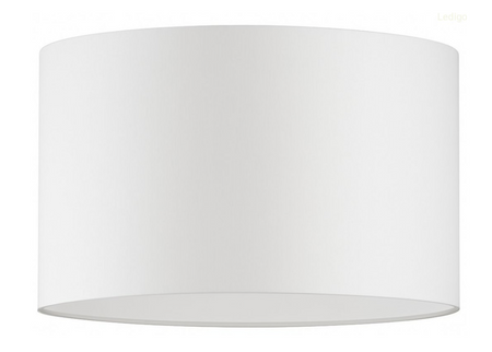 Abażur walec Oro Deluxe biały 30cm E27