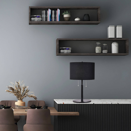 Light prestige Fogo stołowa czarna LP-0304/2T BK