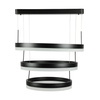 Oprawa Zwieszana LED V-TAC 82W Soft Light Chandelier Ściemnianie Czarny VT-82-3-B-N 3000K 4550lm 3 Lata Gwarancji