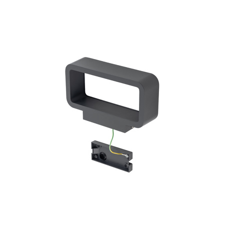 Nowodvorski Lampa ścienna natynkowa grafitowa MUNO LED