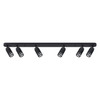 Lampa sufitowa VERTICAL BLACK SPOT 6xGU10