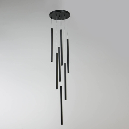 Lampa wisząca Lungo 7xG9 czarna
