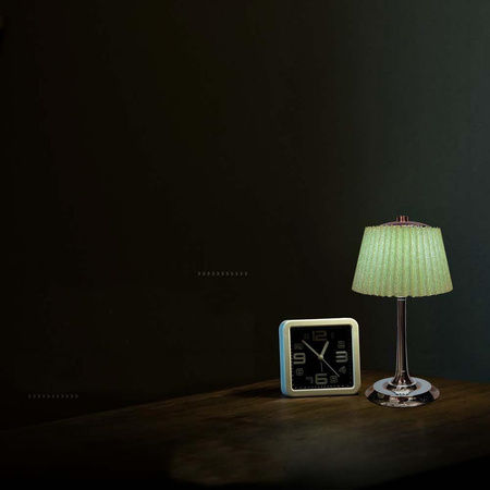 Lampka Biurkowa Nocna V-TAC 1,5W LED 28cm Ładowanie USB Ściemnianie Zielona 
